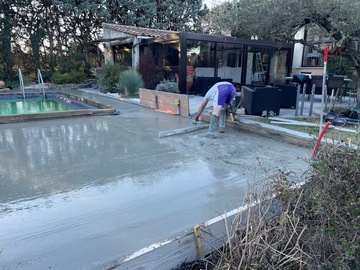 Suite des Travaux au Domaine des Maladières 