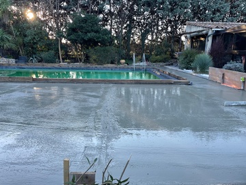 Suite des Travaux au Domaine des Maladières 